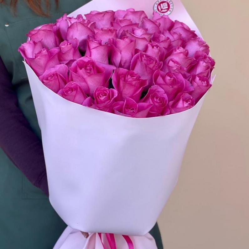 Букеты из розовых роз 70 см (Эквадор) [№ - 19448]