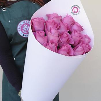 Букеты из розовых роз 70 см (Эквадор) [№ - 19448]