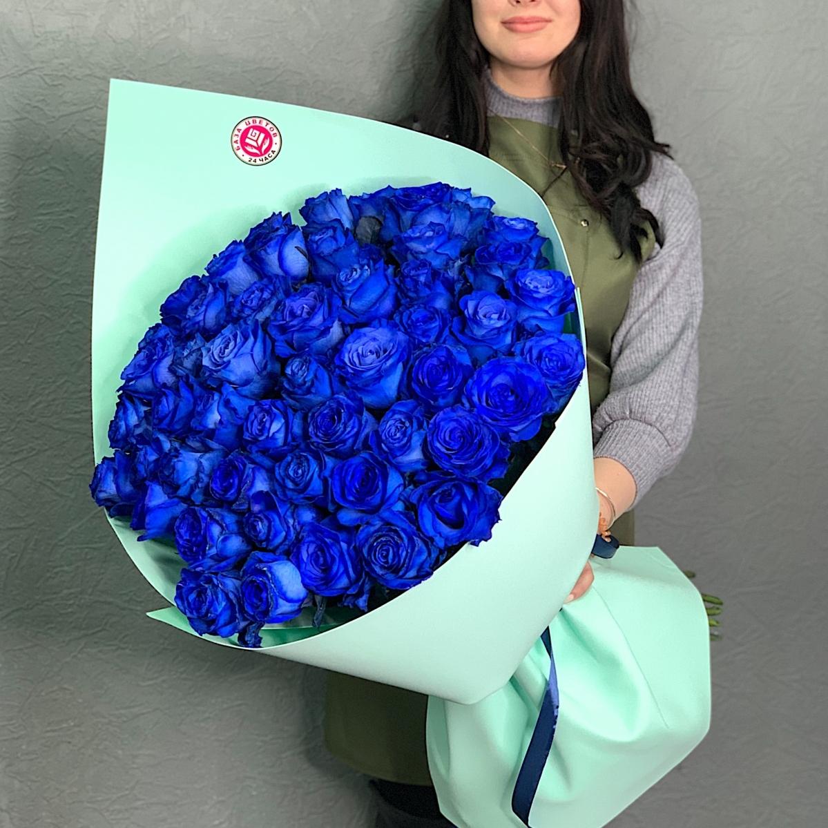 Букеты из синих роз (Эквадор) articul: 19550